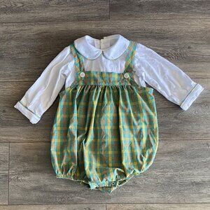 Remember Nguyen Plaid Bubble & Collared Shirt